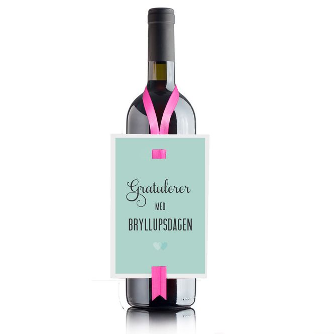 Hovedbilde Gratulerer med bryllupsdagen - Vinkort