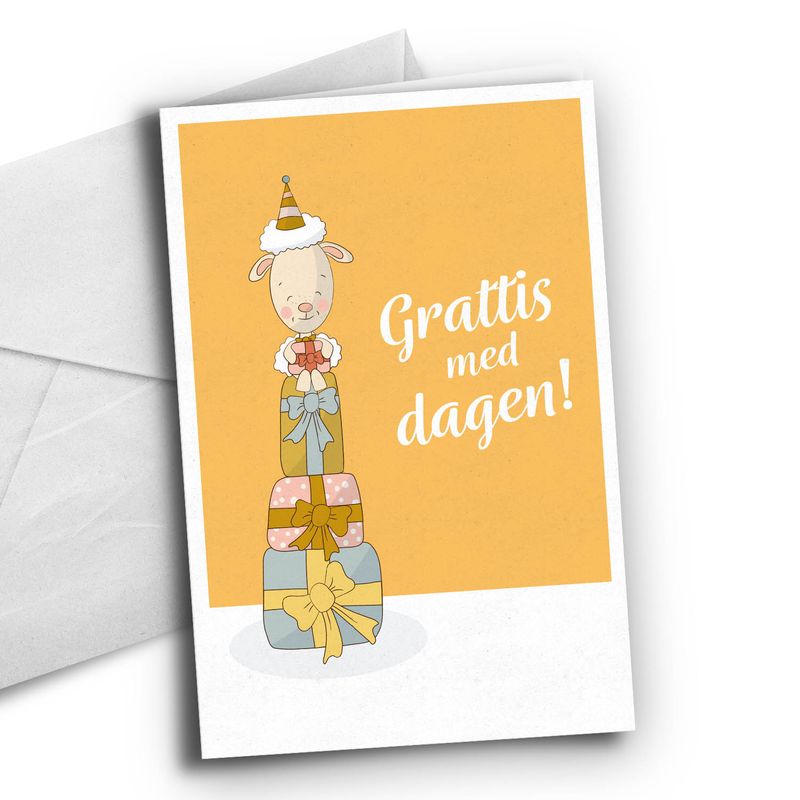 Mega bursdagskort pakke - 20kort