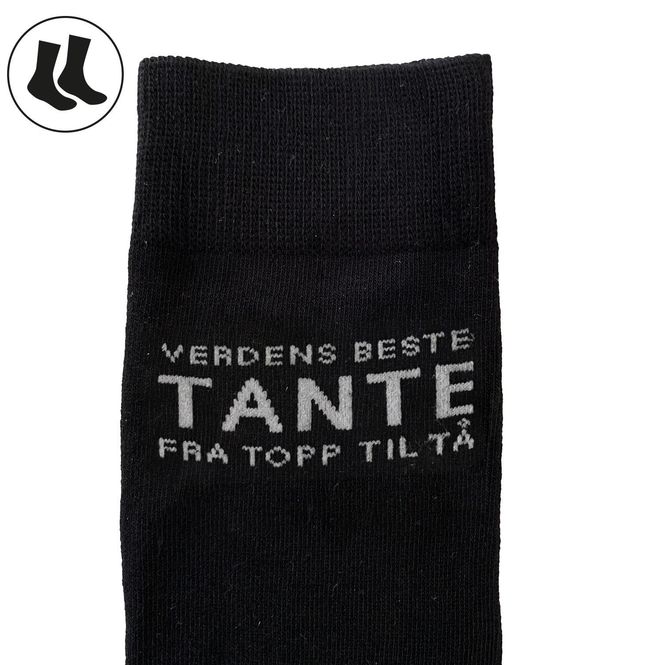 Hovedbilde Verdens beste tante - strømper