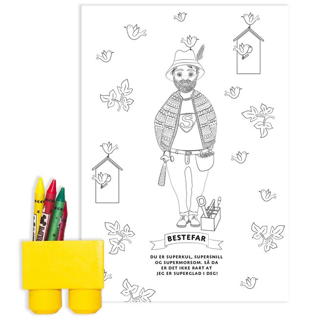 Hovedbilde Min Bestefar - Gavepapir