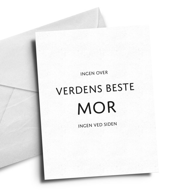 Hovedbilde Verdens beste mor