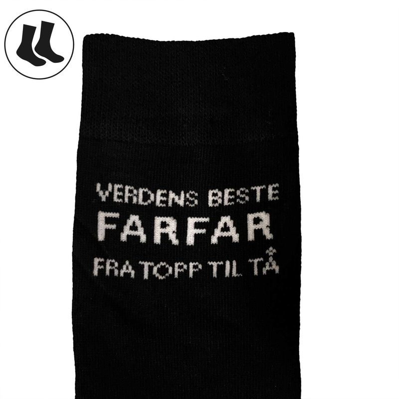 Verdens beste farfar strømper