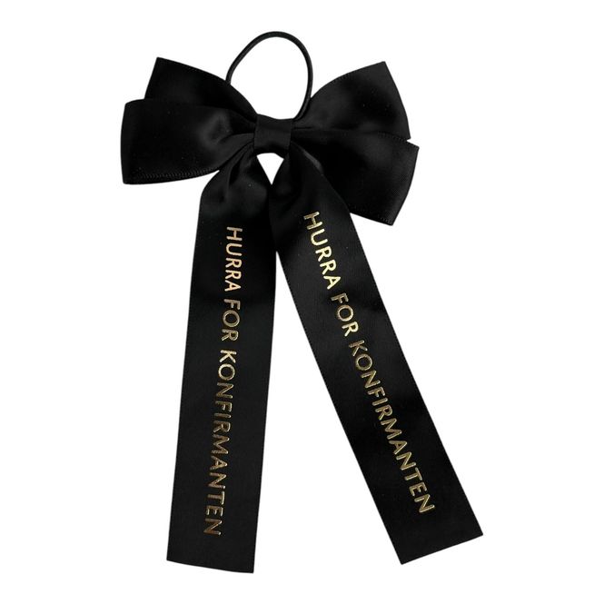Hovedbilde Konfirmanten svart gavesløyfe
