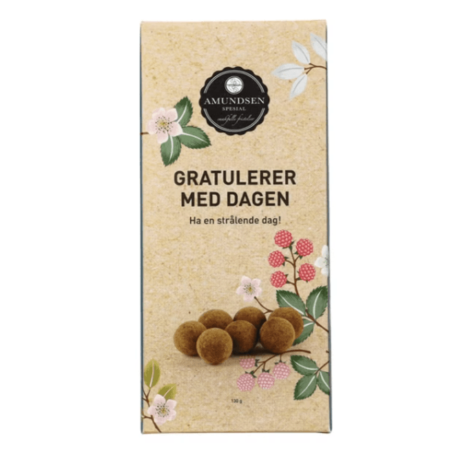 Hovedbilde Bursdagseske sjokoladelakriskuler