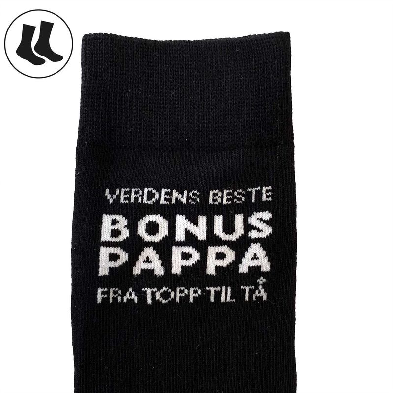 Verdens beste bonuspappa strømper