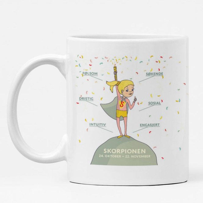 Hovedbilde Stjernetegn: Skorpionen pike