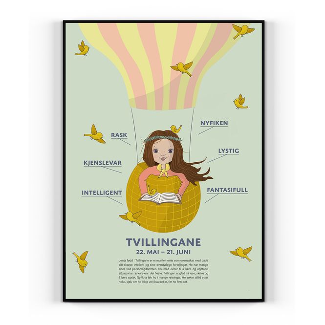 Hovedbilde Nynorsk Tvillingane Pike