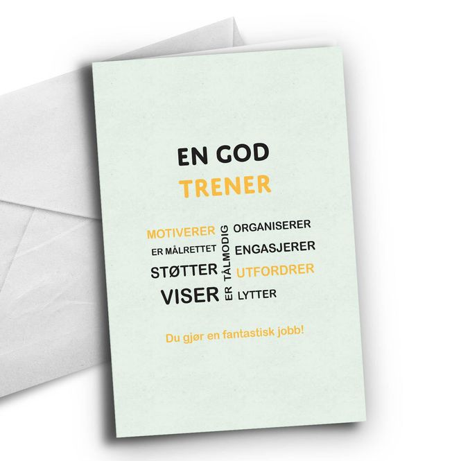 Hovedbilde En god trener
