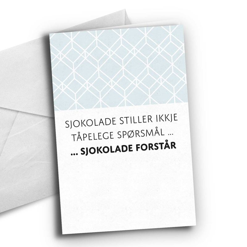 Nynorsk: Sjokolade forstår 