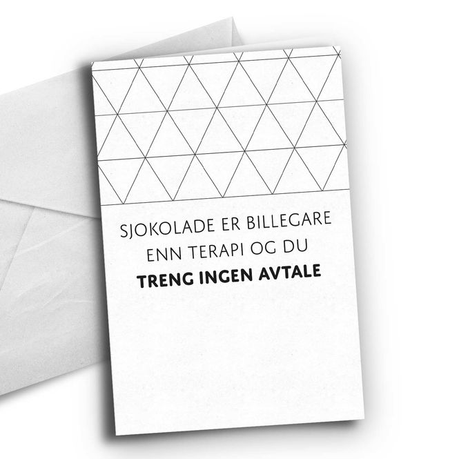 Hovedbilde Nynorsk:Sjokolade terapi