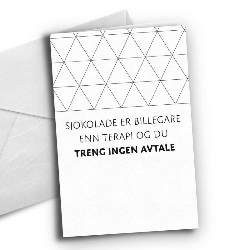 Nynorsk:Sjokolade terapi