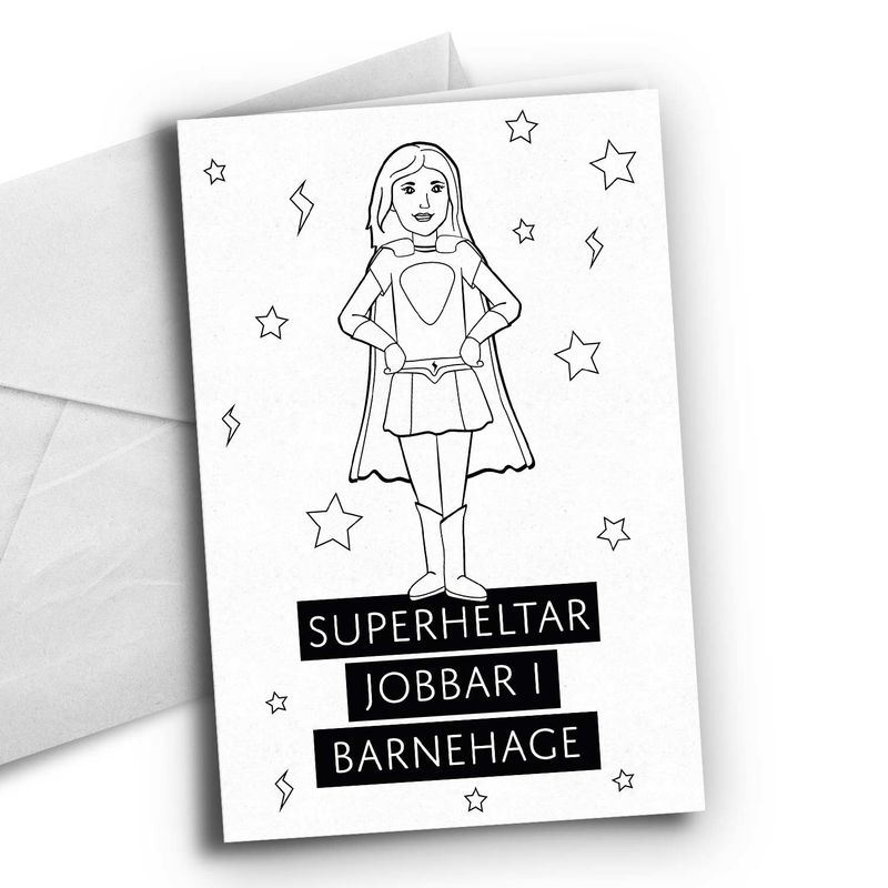 Nynorsk: Superheltar BHG dame