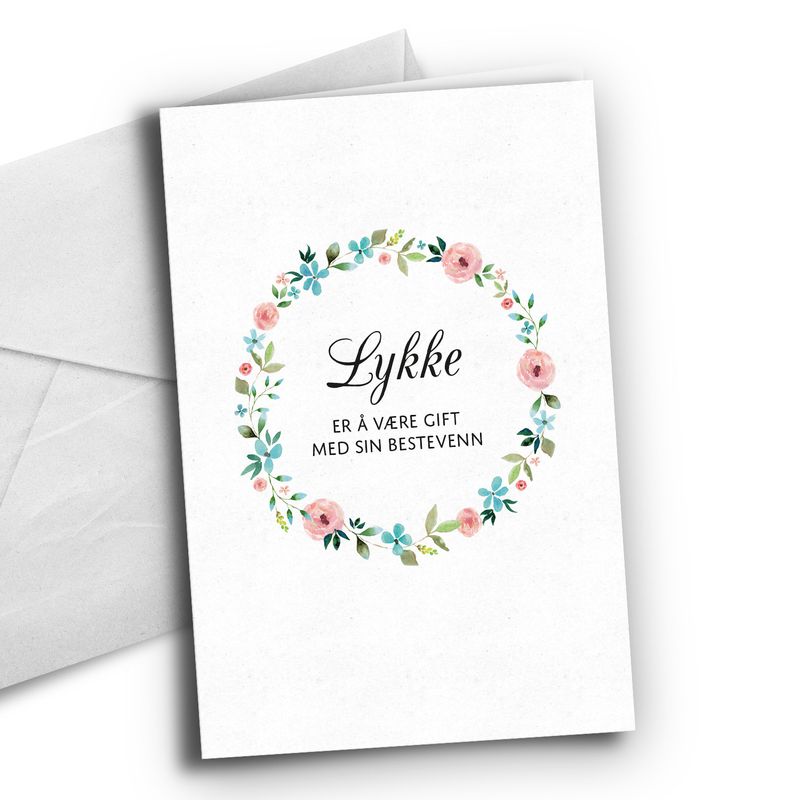 Lykke er å være gift med sin bestevenn