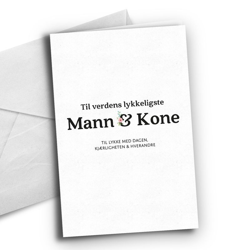 Verdens Lykkeligste mann & kone