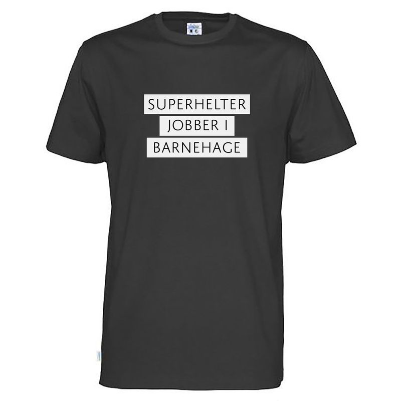 Superhelter jobber i barnehage - Unisex