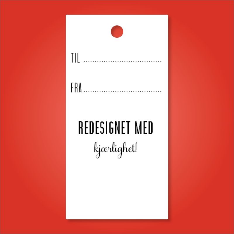 Redesignet med kjærlighet