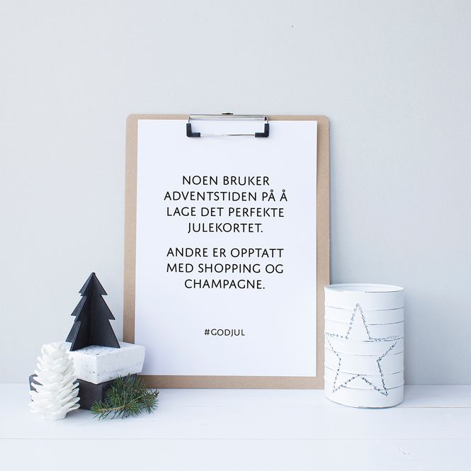 Hovedbilde Julekort: Adventstiden