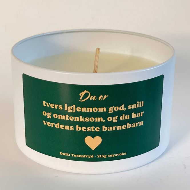 Hovedbilde Duftlys - Verdens beste barnebarn