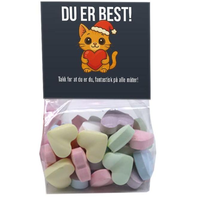Hovedbilde Candyhearts  - Du er best julekatt