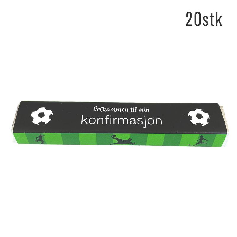 Kinder omslag: Konfirmasjon fotball