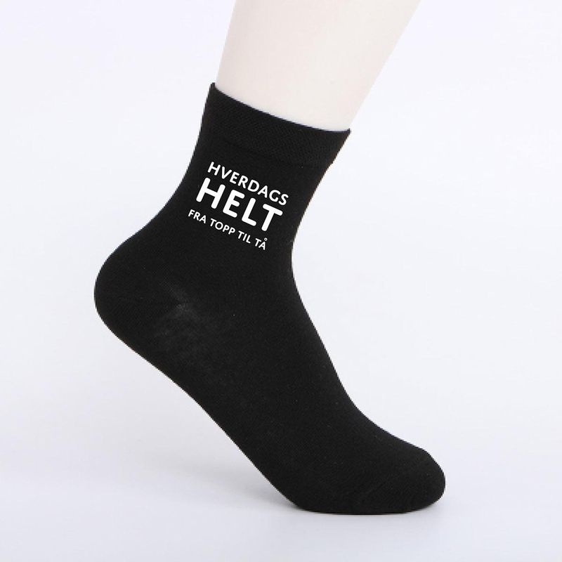 Hverdagshelt- dame/herrestrømper
