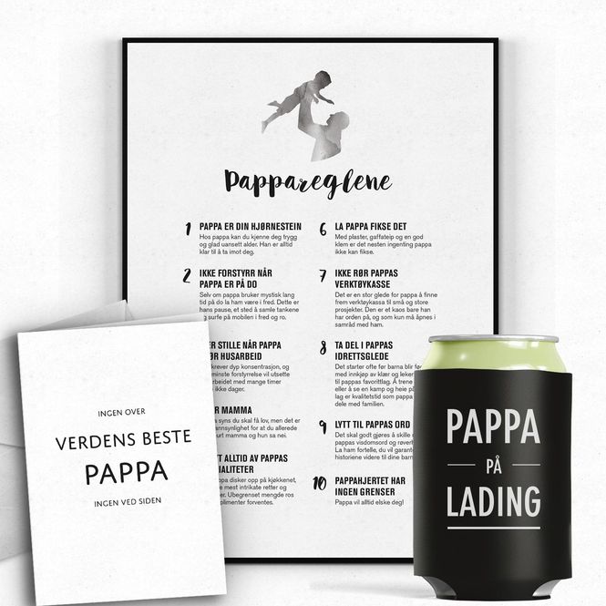 Hovedbilde PAKKEPRIS Pappareglene, kort og bokskjøler