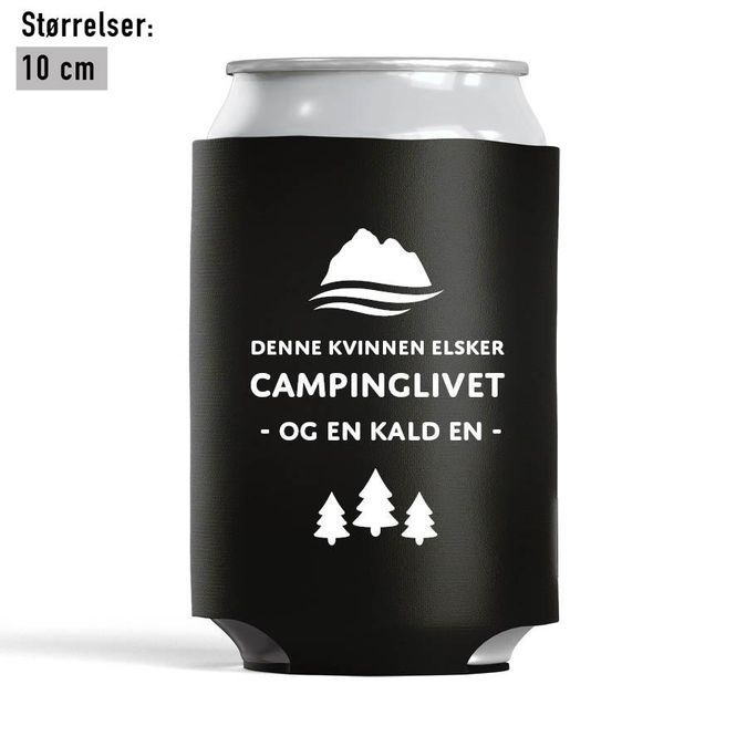 Hovedbilde Denne kvinnen elsker campinglivet