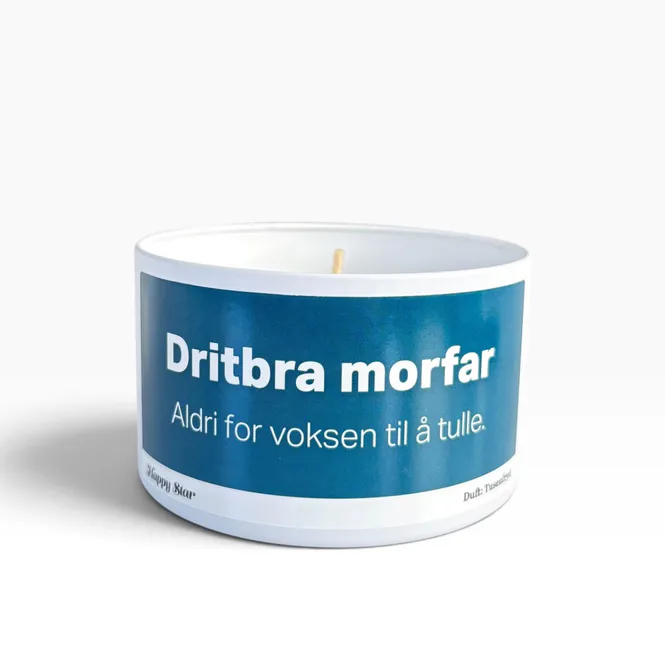 Hovedbilde Duftlys Dritbra Morfar