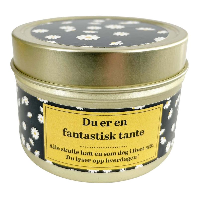 Duftlys - Du er en fantastisk tante