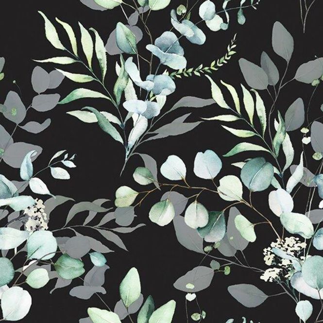Hovedbilde Lunsjserviett: Eucalyptus All Over Black