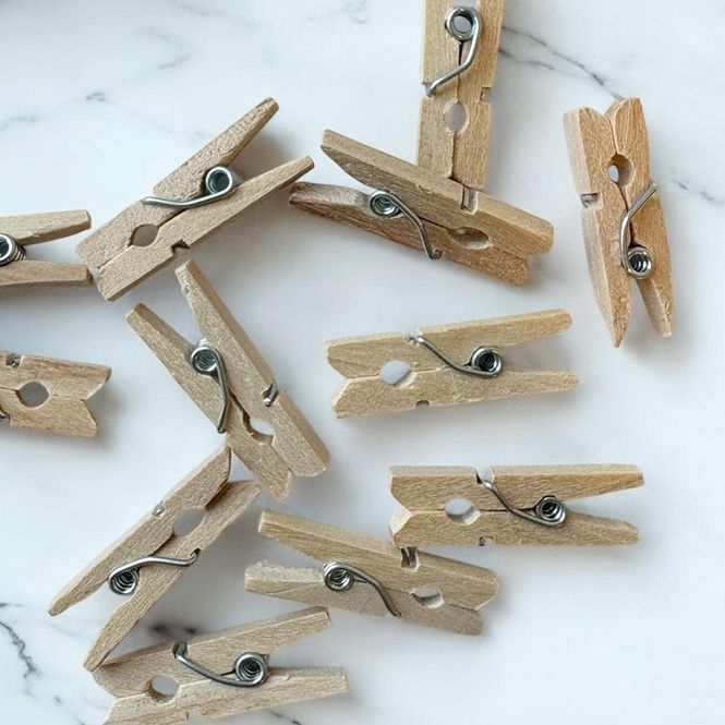 Hovedbilde Treklyper natur - 30stk