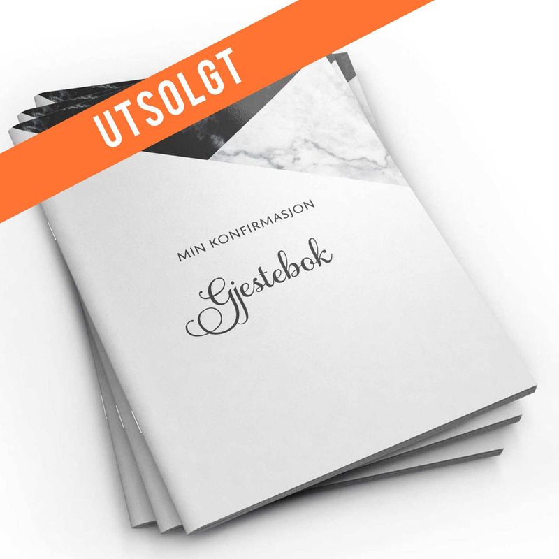 Gjestebok - Min konfirmasjon (Marine)