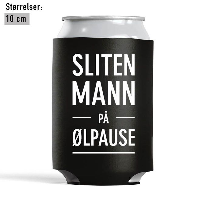 Hovedbilde Sliten mann på ølpause