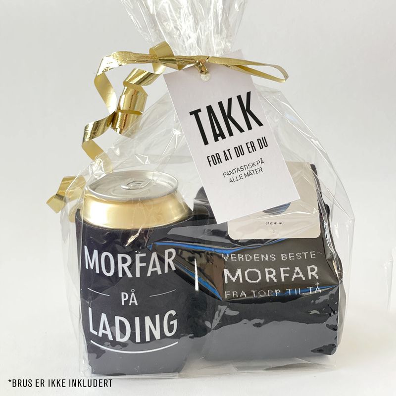 Strømpepakke til morfar (DIY)